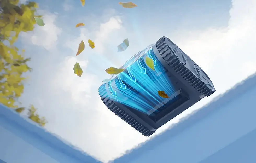 Indexkép: Robotul de curățare pentru piscină Bublue Bubot 700