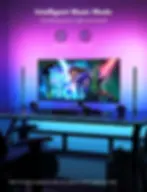 Indexkép: Govee H6047 RGBIC Wi-Fi Gaming LED Lámpa Szett (2 db) Intelligens Vezérlővel, Wi