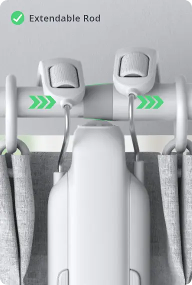 Miniatúra: SwitchBot Curtain ROD 3, automatizácia inteligentných záclon a závesov