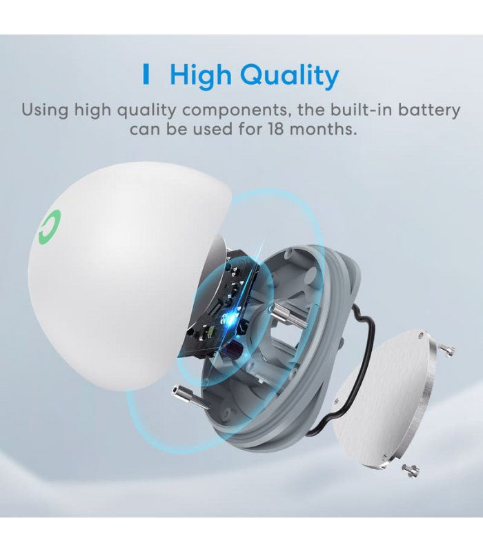 Miniatură: Starter Kit senzor inundatie Meross MS400HHK, cu hub