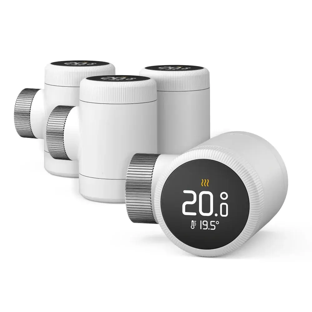 Csomag 4 x Okos termosztát fej Tado X Radiátor termosztát, Matter