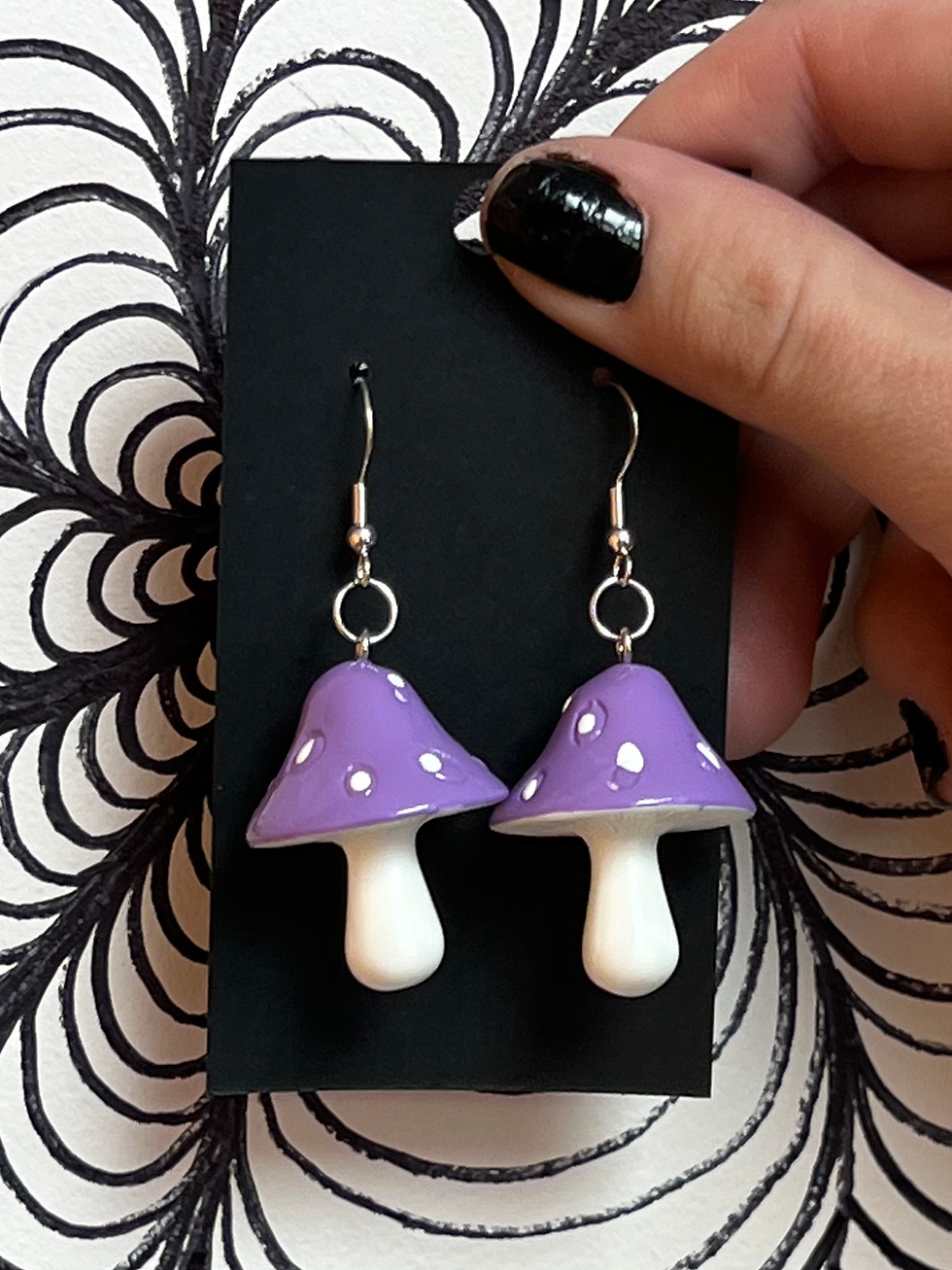 Thumbnail: Mega Mushroom Earrings