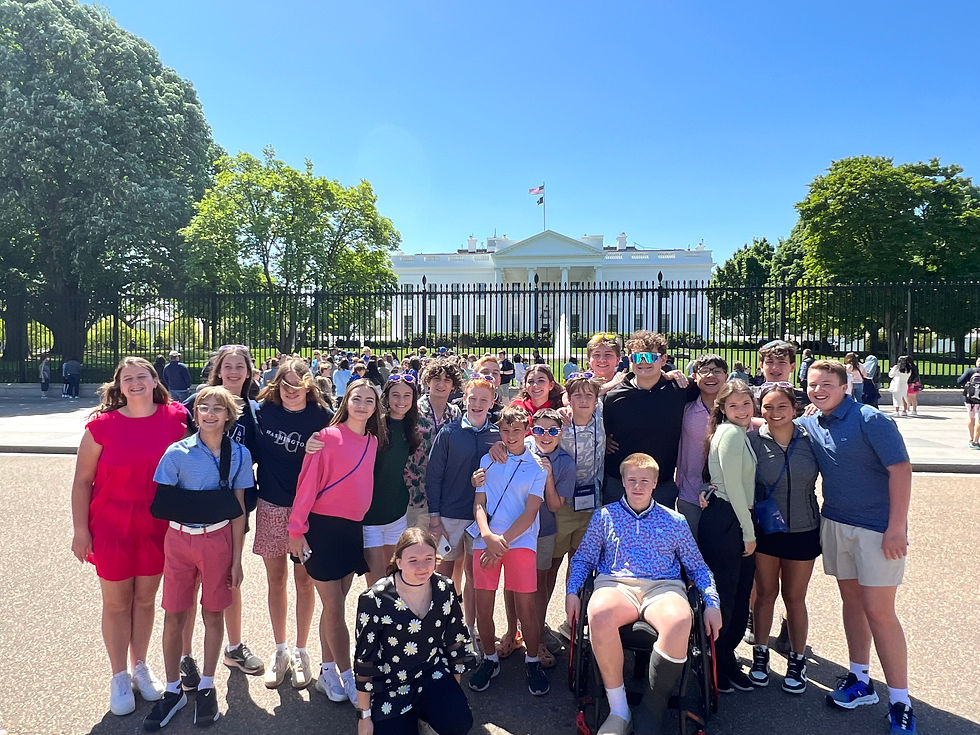 8th Grade Washington DC Trip