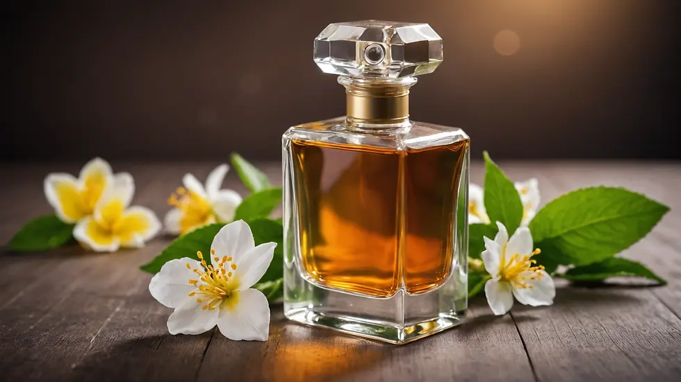 Perfume ingredients with high-quality ethyl alcohol
