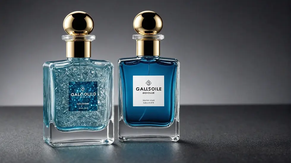Galaxolide 50 in a modern perfume bottle