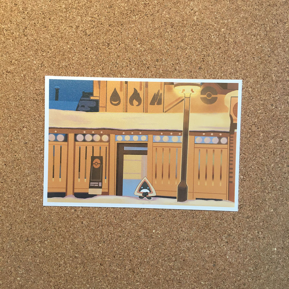 Thumbnail: Pokemon Fanart - Prints Set (FIVE Pieces)