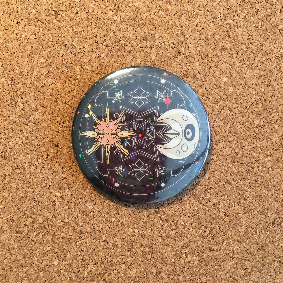 Thumbnail: Pokemon Gen II+III - Button Pins