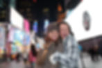 Maddie and I in Times Square, NYC