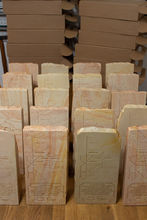 Engraved stone award for project dedication