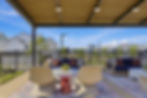 Community pool terrace