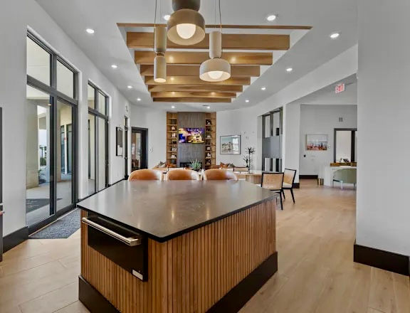 Clubhouse kitchen