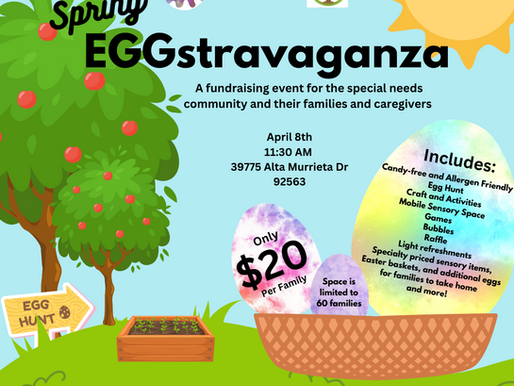 Mentoring Tiny Humans & Cultivating Inclusion to host EGGstravaganza for the special needs community