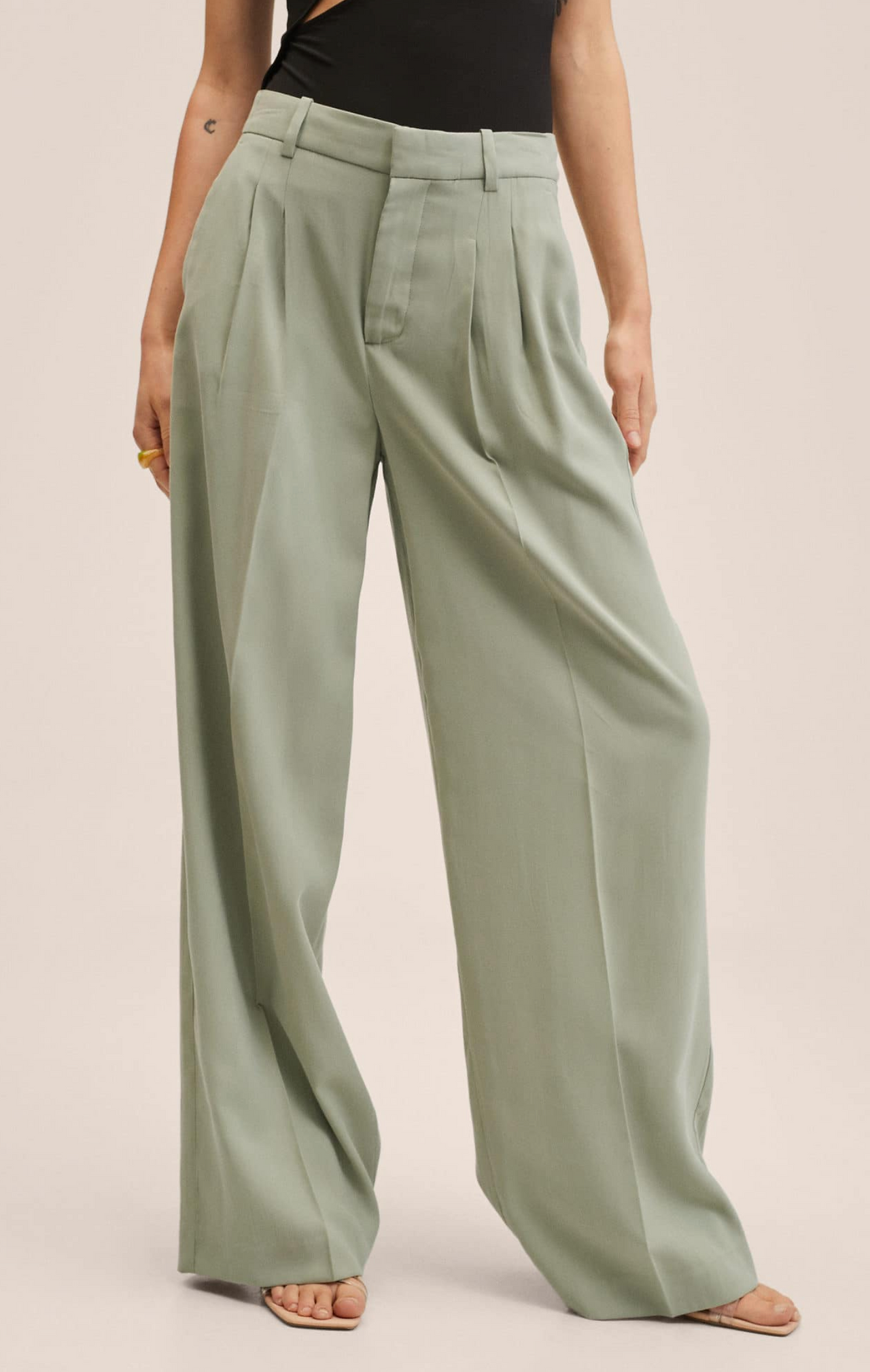 PANTALON ANCHO MANGO 