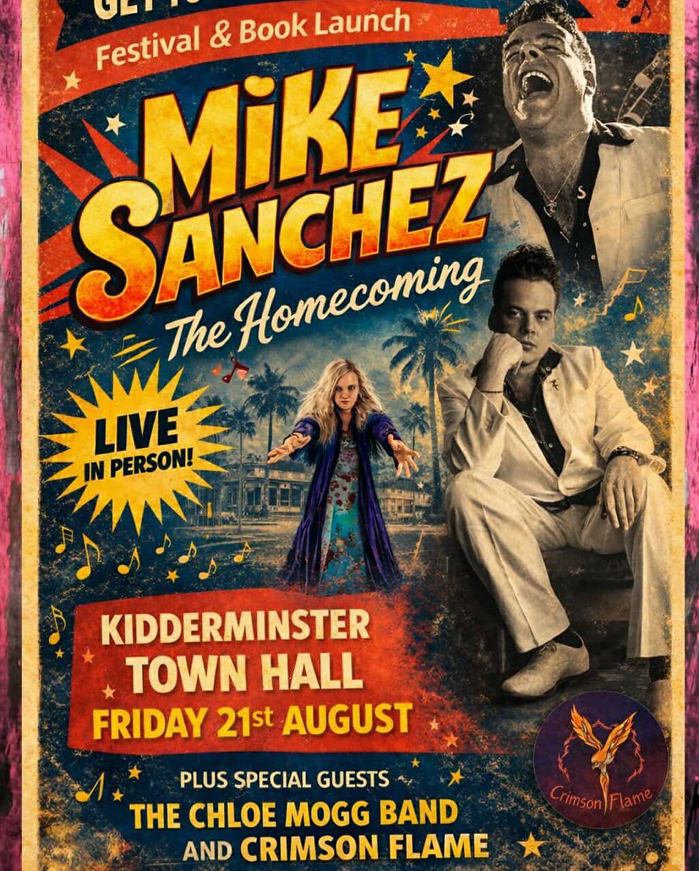 SUPPORTING MIKE SANCHEZ - KIDDERMINSTER TOWNHALL