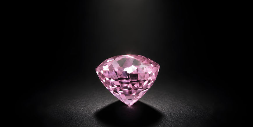 2.270 ct certified natural pink sapphire, GLA report 63612-1
