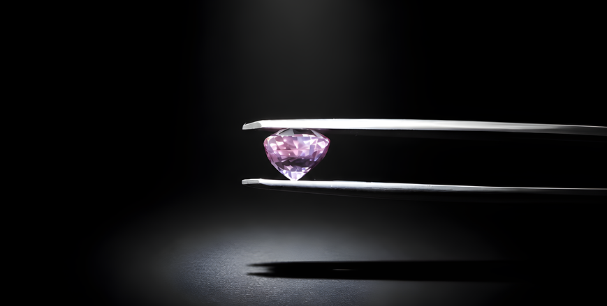 2.270 ct certified natural pink sapphire, GLA report 63612-1