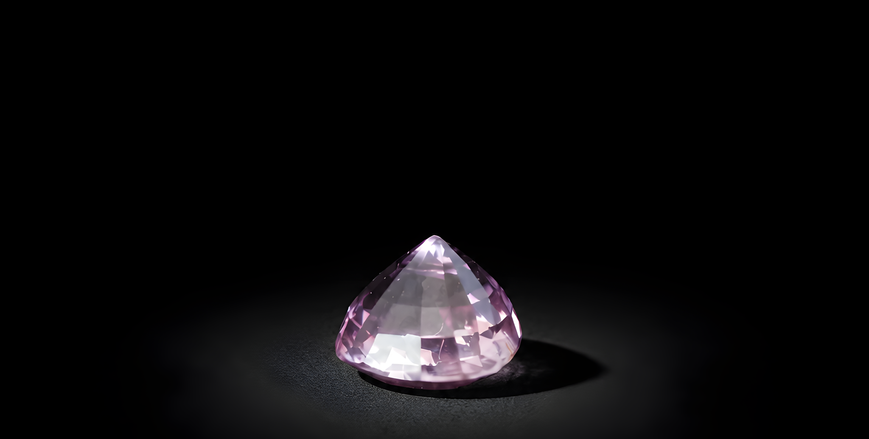 2.270 ct certified natural pink sapphire, GLA report 63612-1