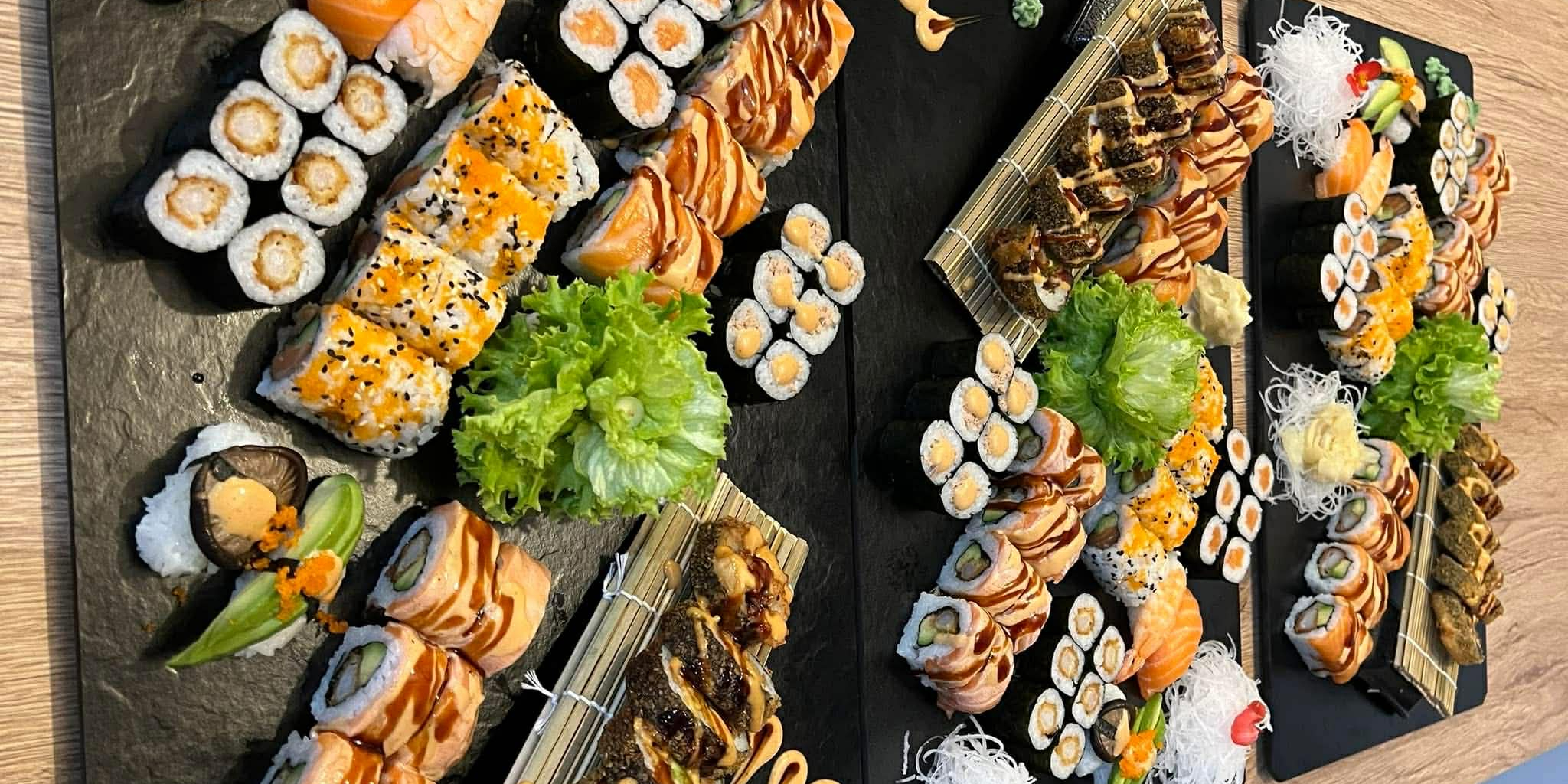 Arranged Food and Objects