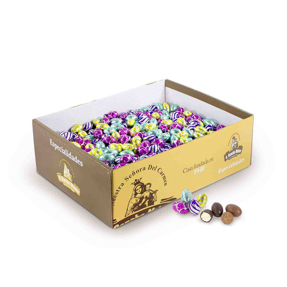 Miniatura: MINI HUEVOS DE CHOCOLATE CAJA 5KG