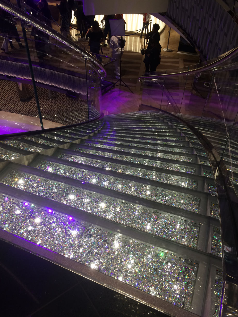 Escaliers de l'atrium