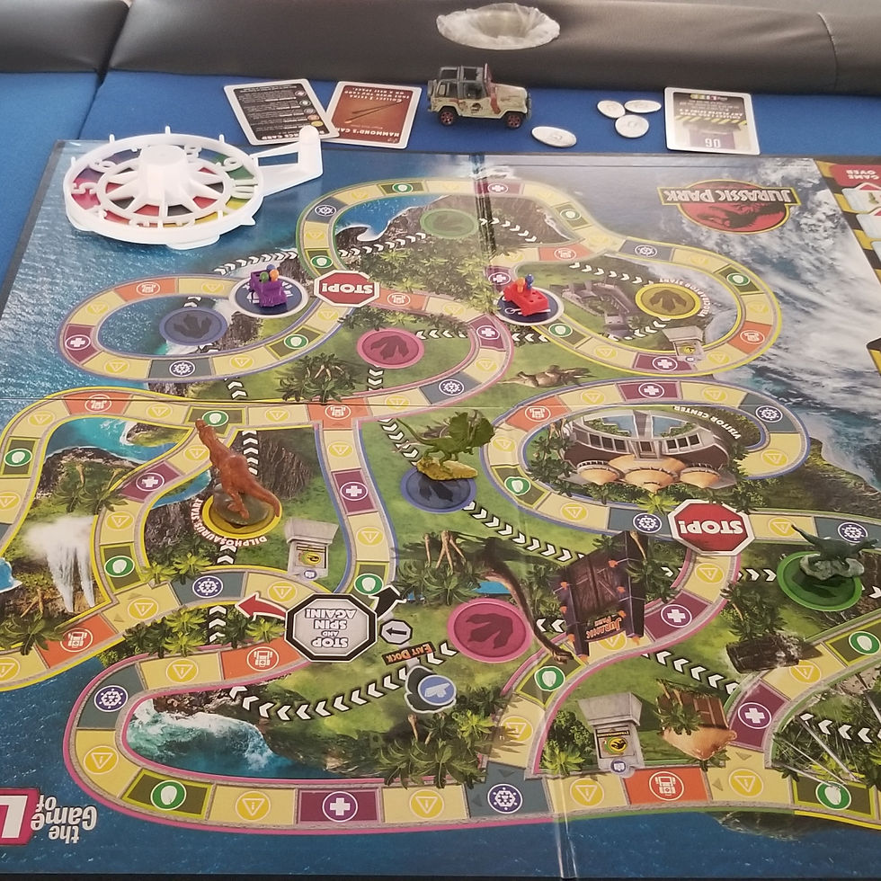 Thumbnail: The Game of Life: Jurassic Park (Large Table)
