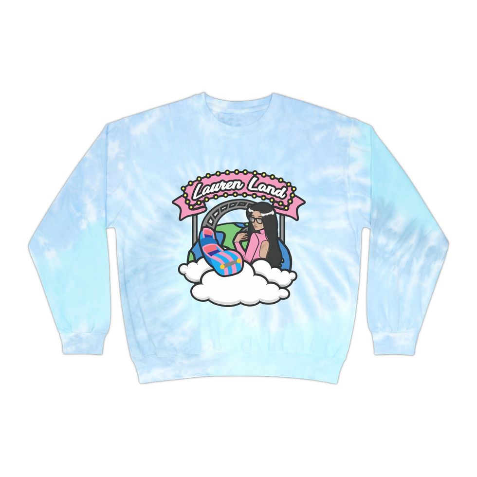 Laurenland Unisex Tie-Dye Sweatshirt