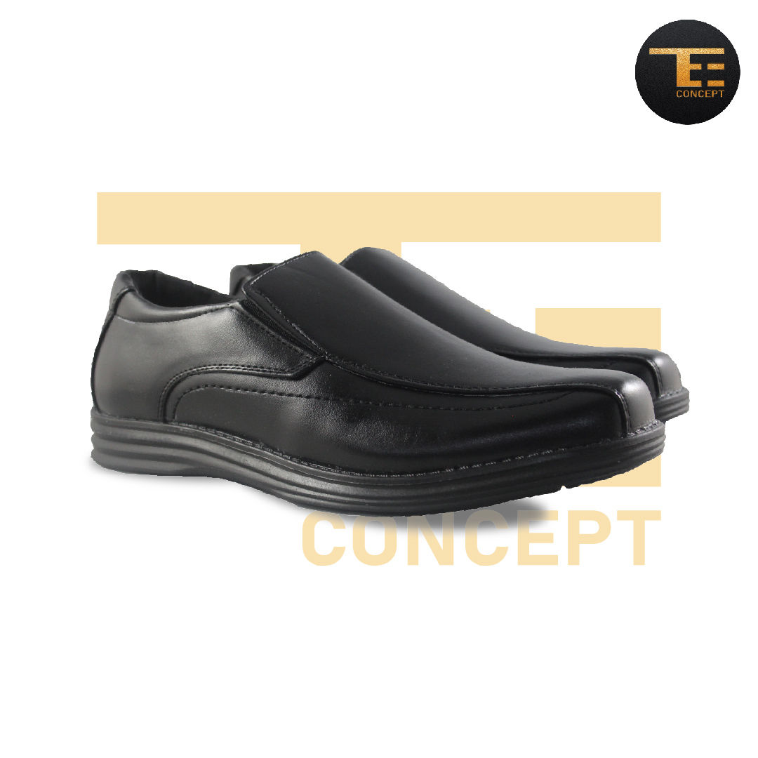 Polo Men's Slip On Black Formal Shoes