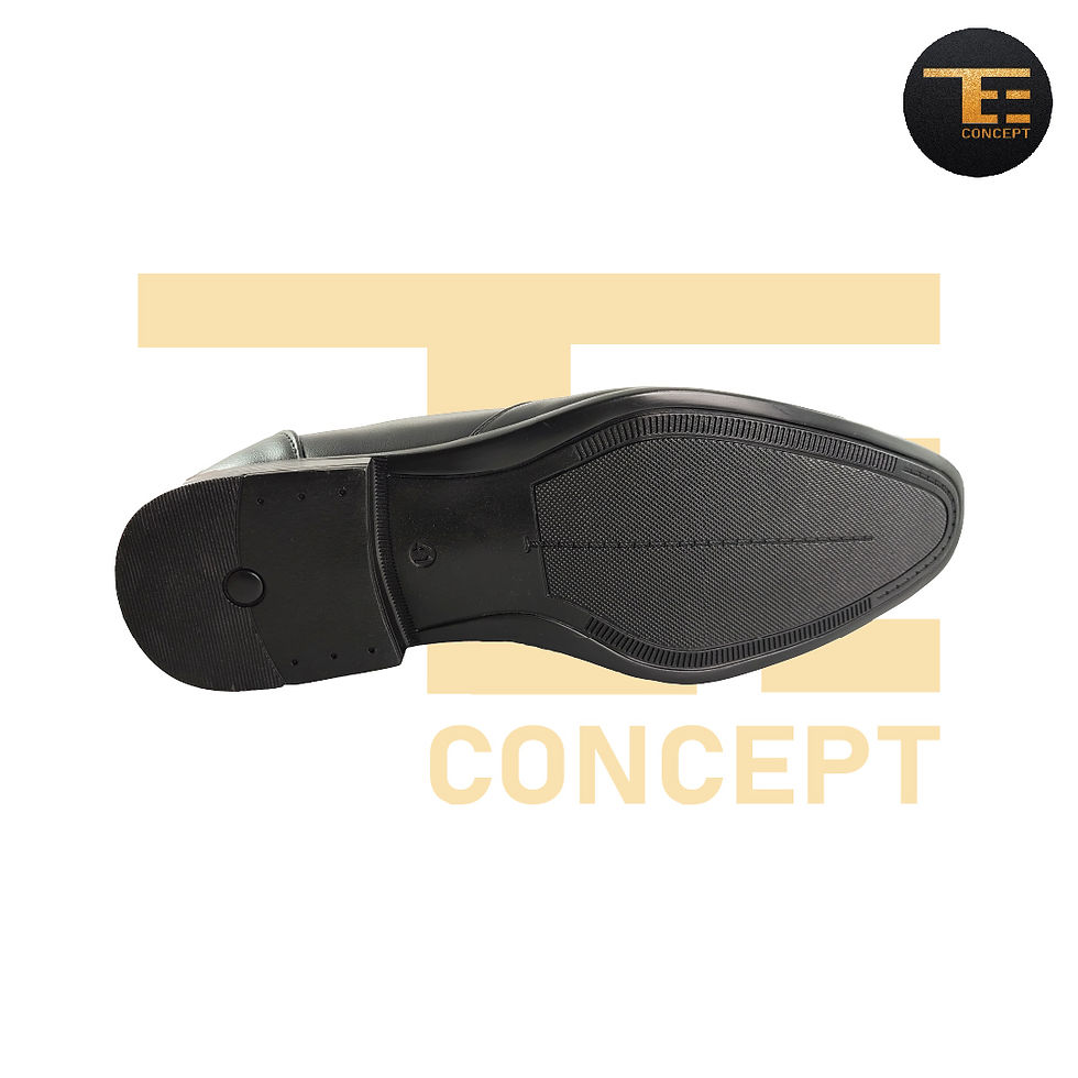 Thumbnail: Men Black Formal Office Pu Leather Formal Shoe/Kasut Kerja Lelaki/Kasut Office