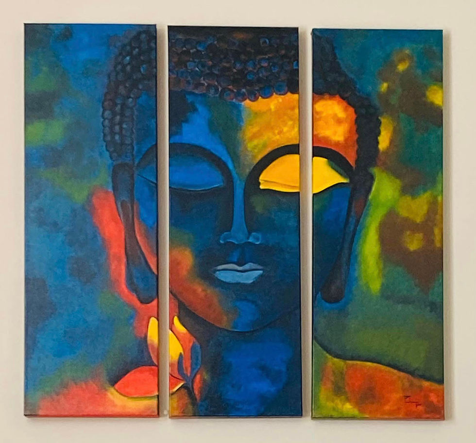 Oil on canvas.