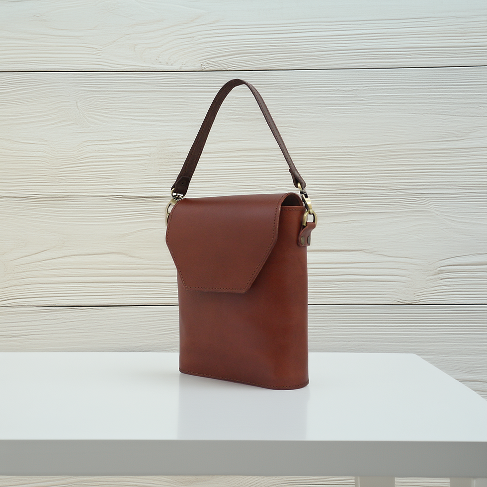 Thumbnail: El Yapımı Hakiki Deri Omuz ve El Çantası – Günlük & Özel Günler İçin Şık Tasarım