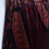 Thumbnail: VTG Burgundy Velvet Paisley Maxi Skirt - M
