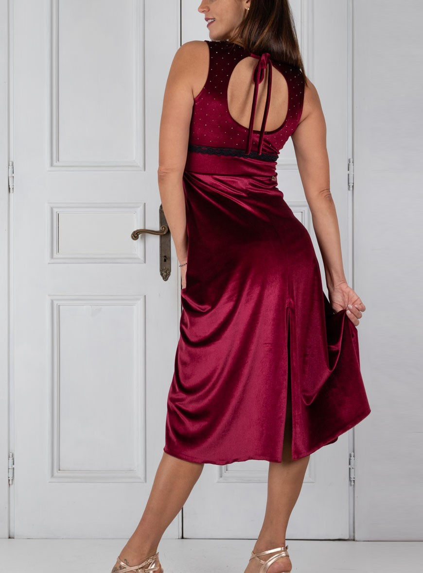 Thumbnail: S-M Kleid Enrica bordeaux