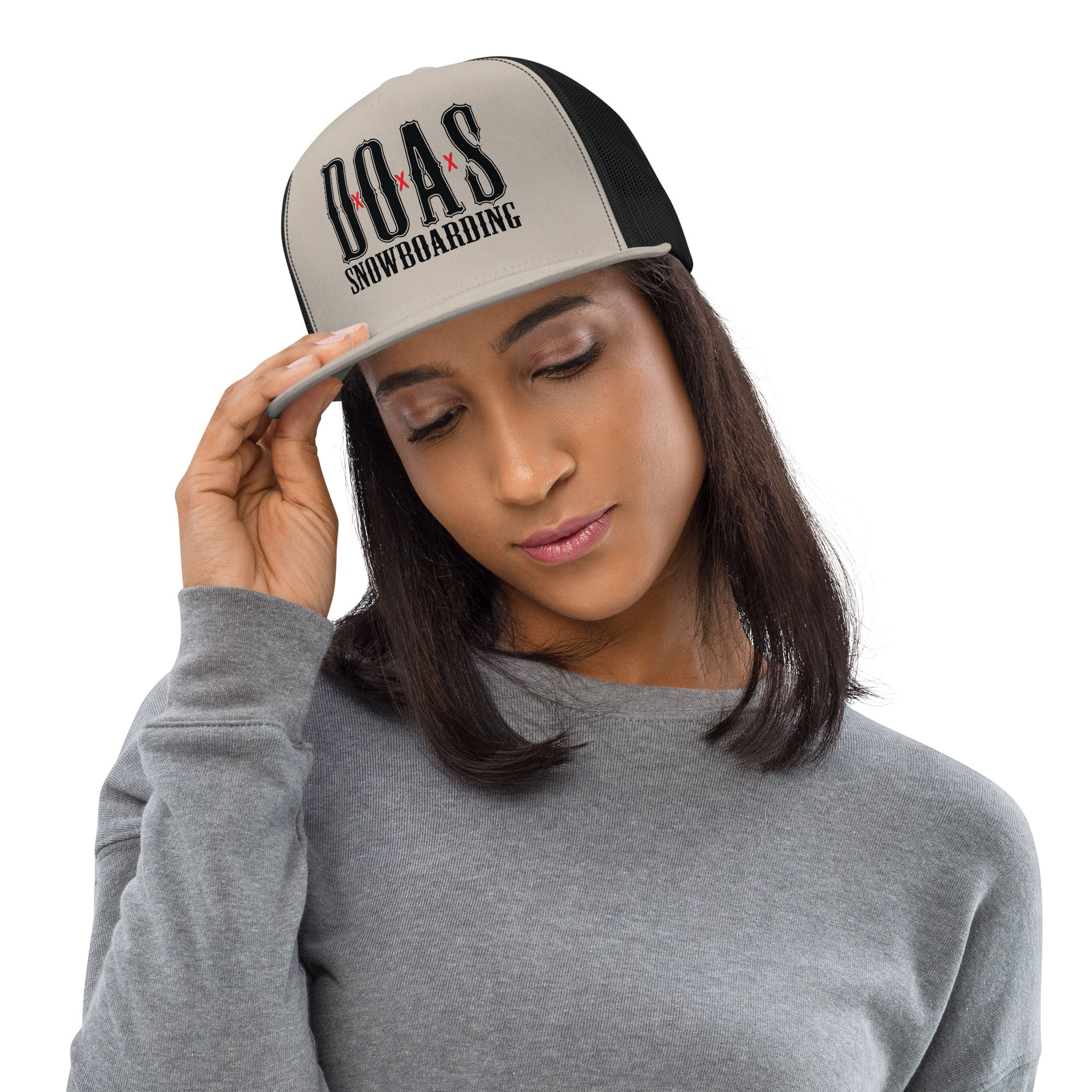DOAS SNOW Trucker Cap