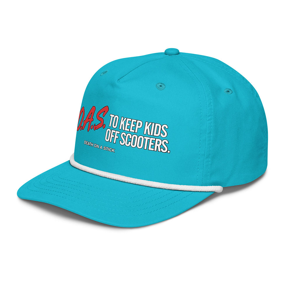 Thumbnail: KEEP KIDS OFF SCOOTERS Golf rope cap