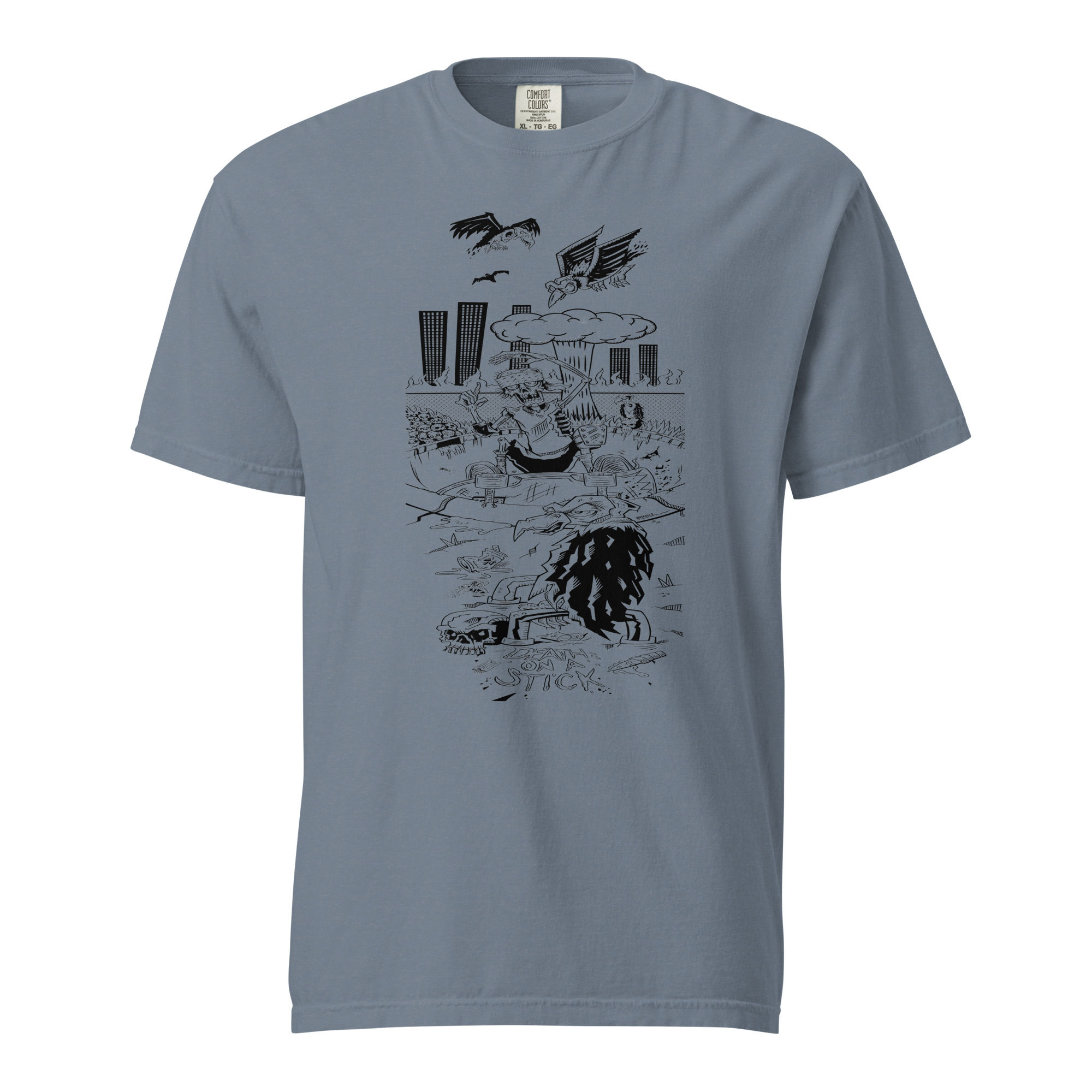 VULTURES Unisex garment-dyed heavyweight t-shirt