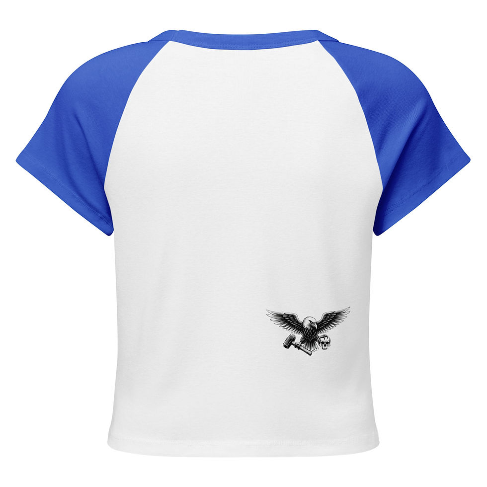 Thumbnail: Women’s micro rib raglan baby tee