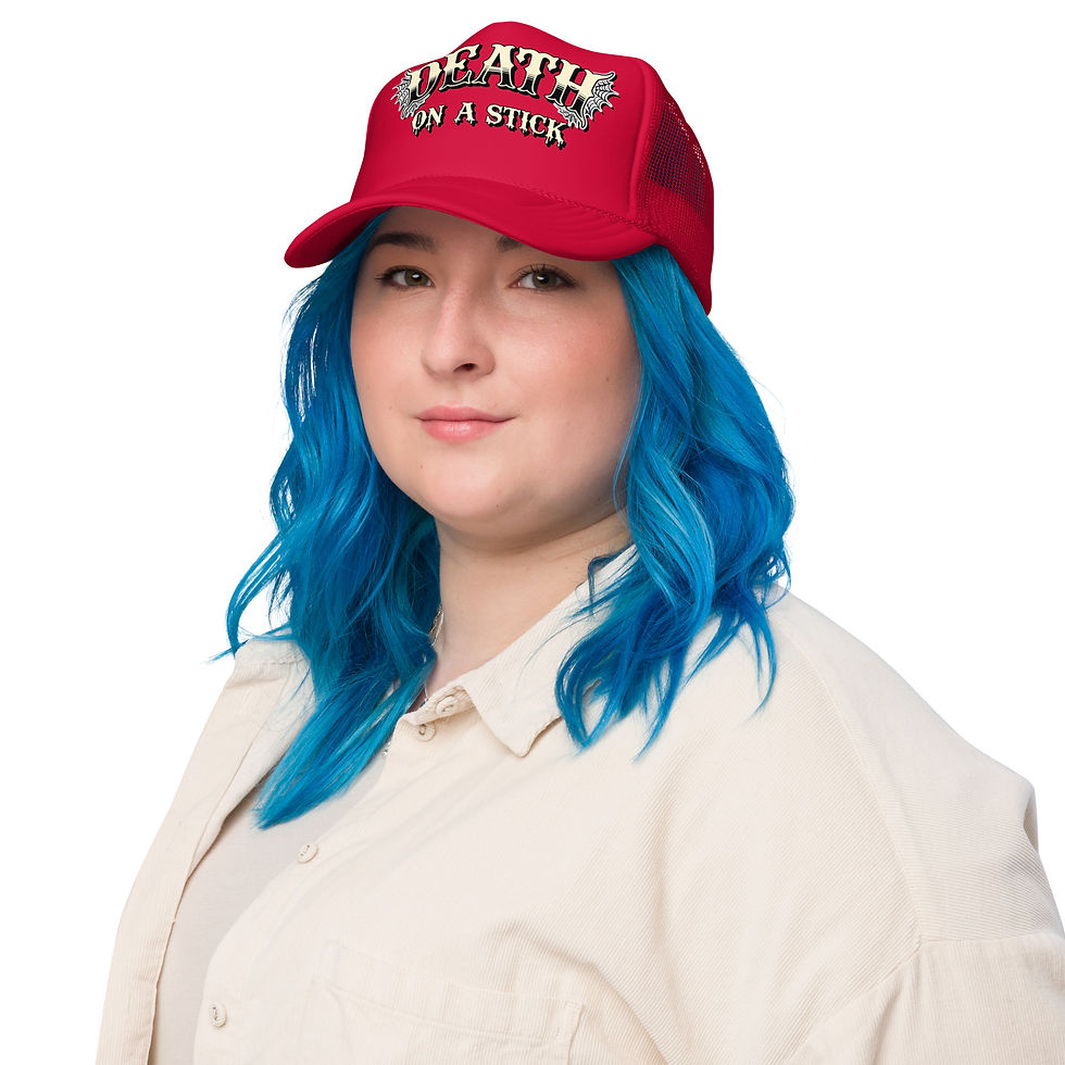 Thumbnail: WEB OF DEATH Foam trucker hat