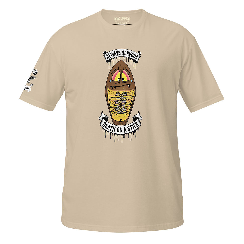 Thumbnail: NERVOUS ROACH Short-Sleeve Unisex T-Shirt