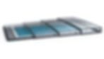Abris piscine Extra Bas vue 3d