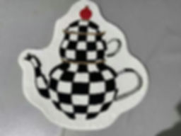 Red top kettle mats