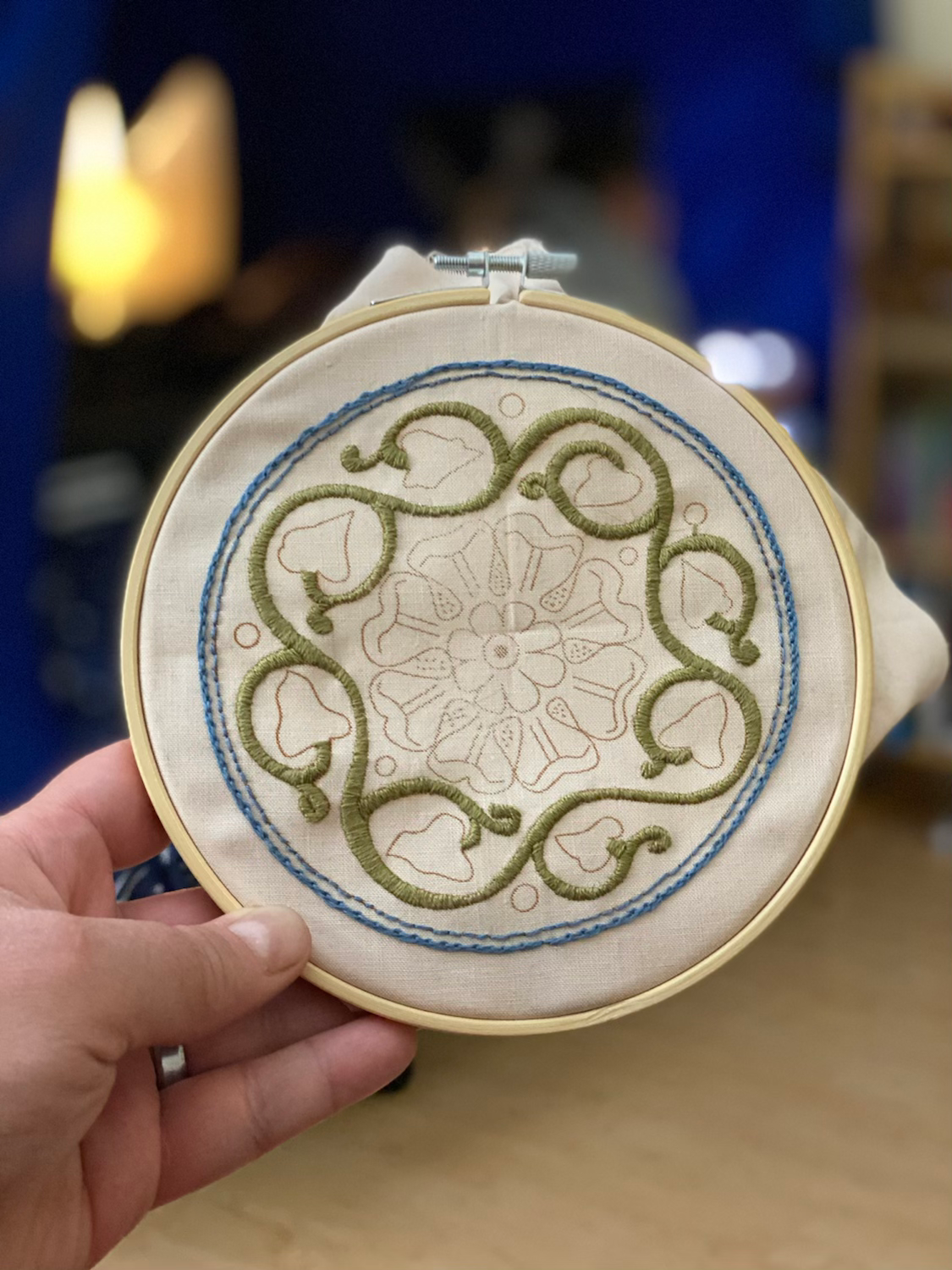 Beginner at Embroidery content media