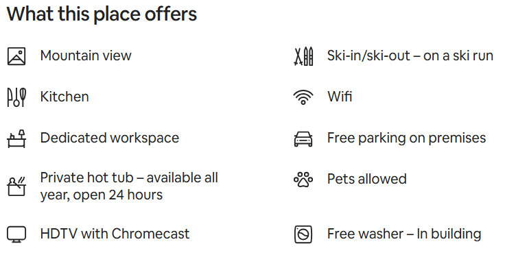 Bonnie Doon Amenities