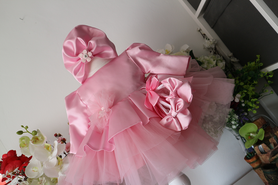 Miniatură: Rochita de botez - Model 6