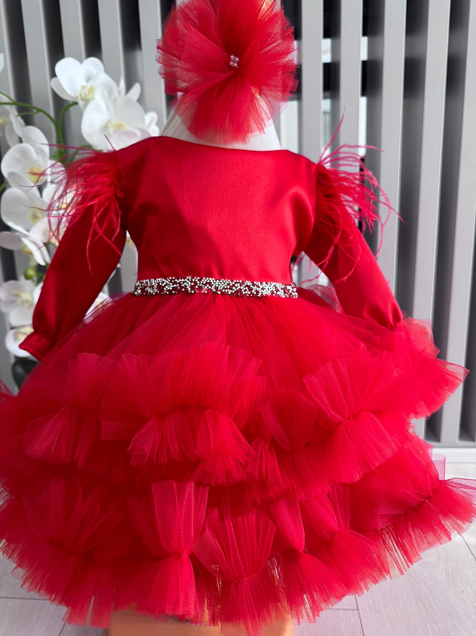 Miniatură: Rochita de botez - Model 109