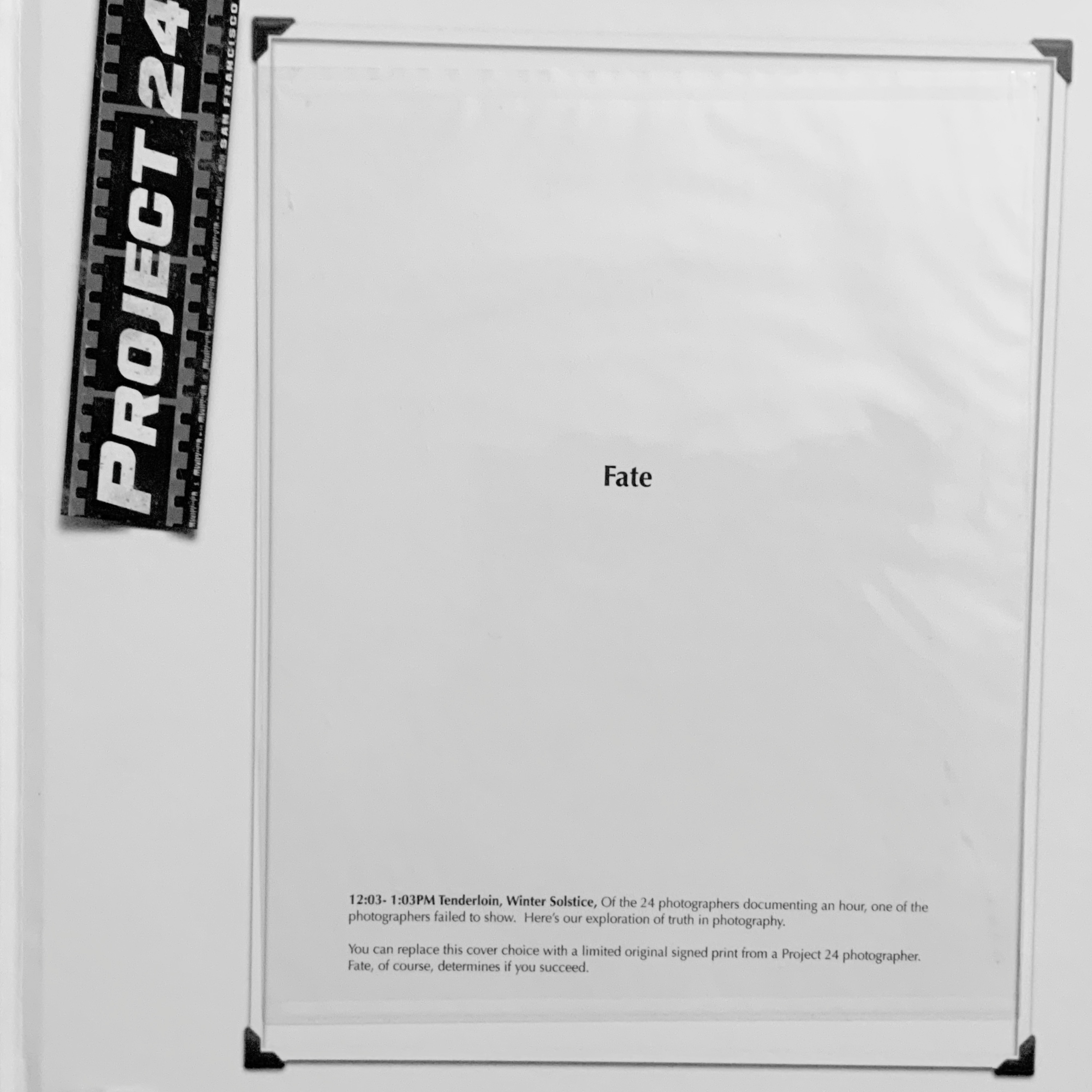 Project 24 Coffee Table Book- 2015