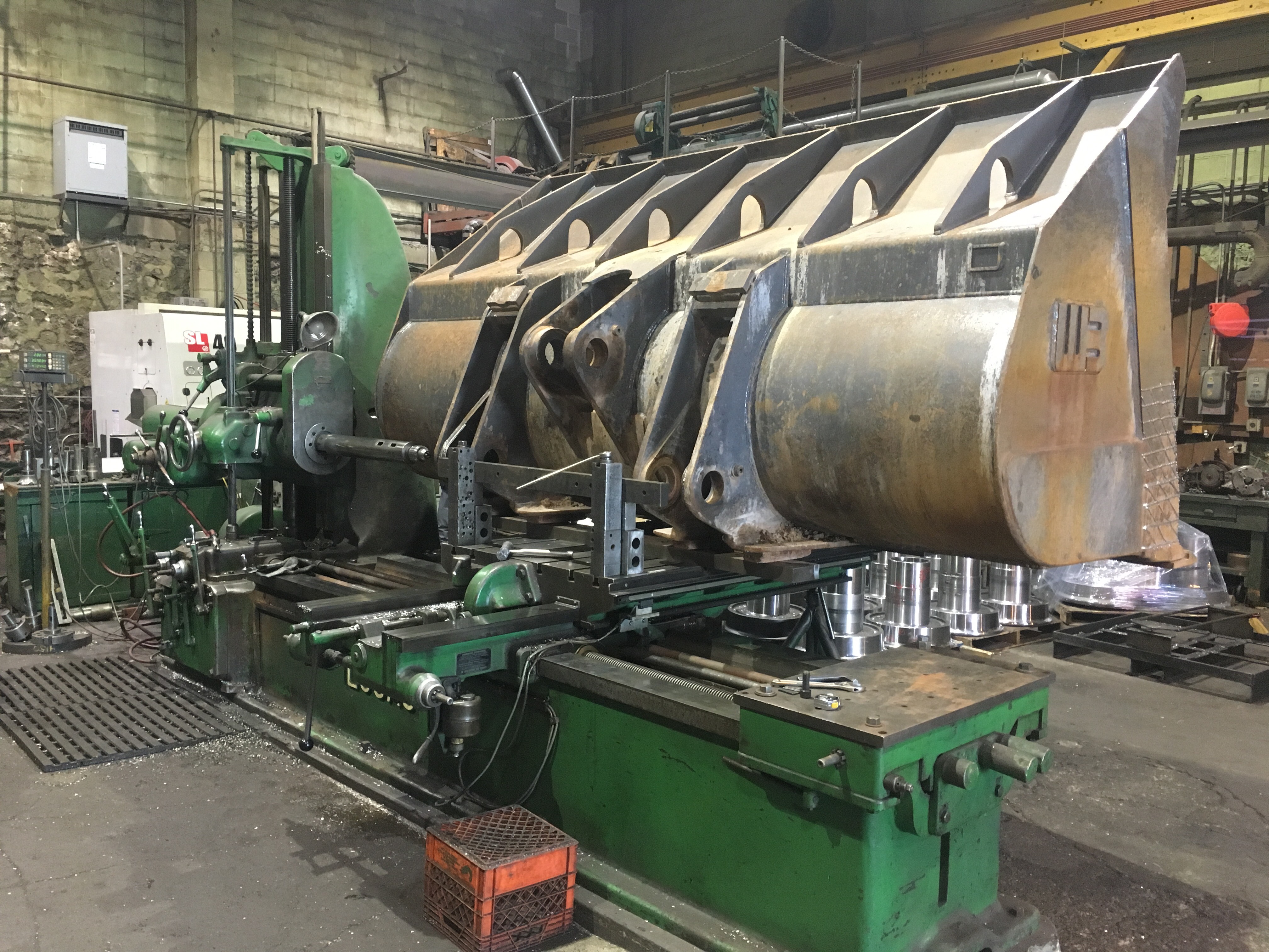 Lineboring Loader Bucket