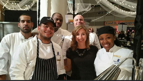 Chef Gerard and The Creole Cockpit Crew at The Ritz Carlton