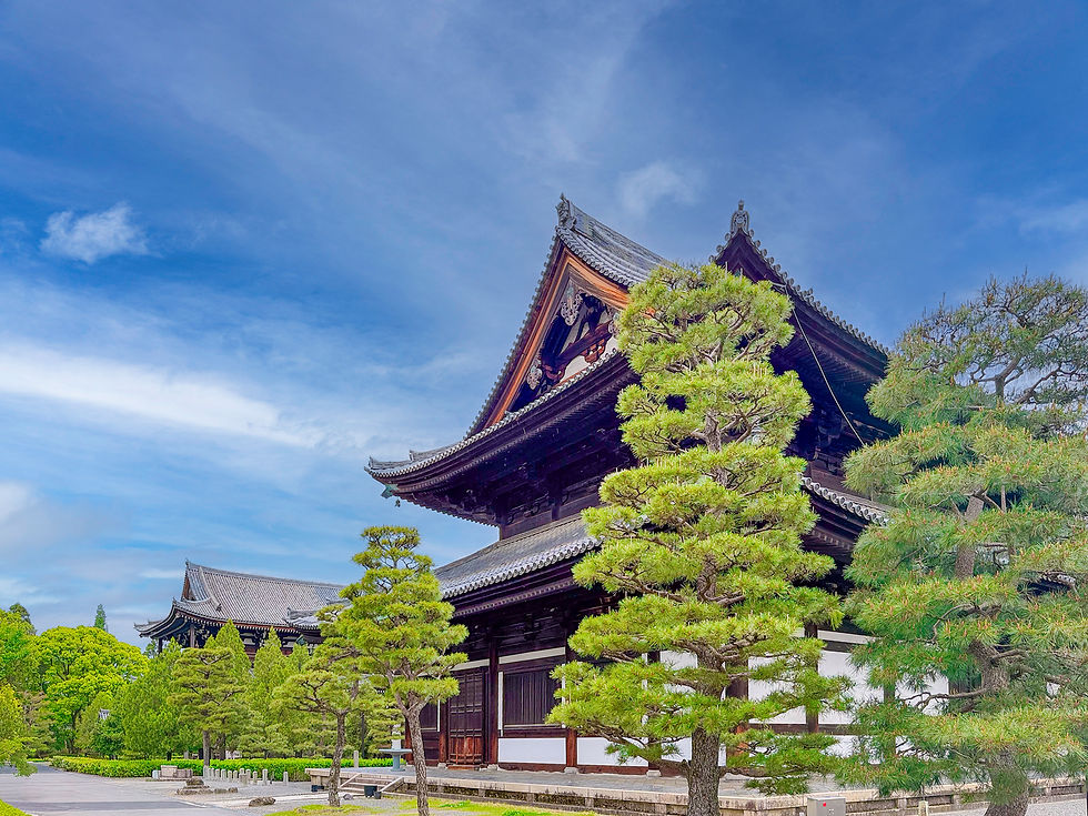 The Honda at Tofu-Ji Temple Kyoto