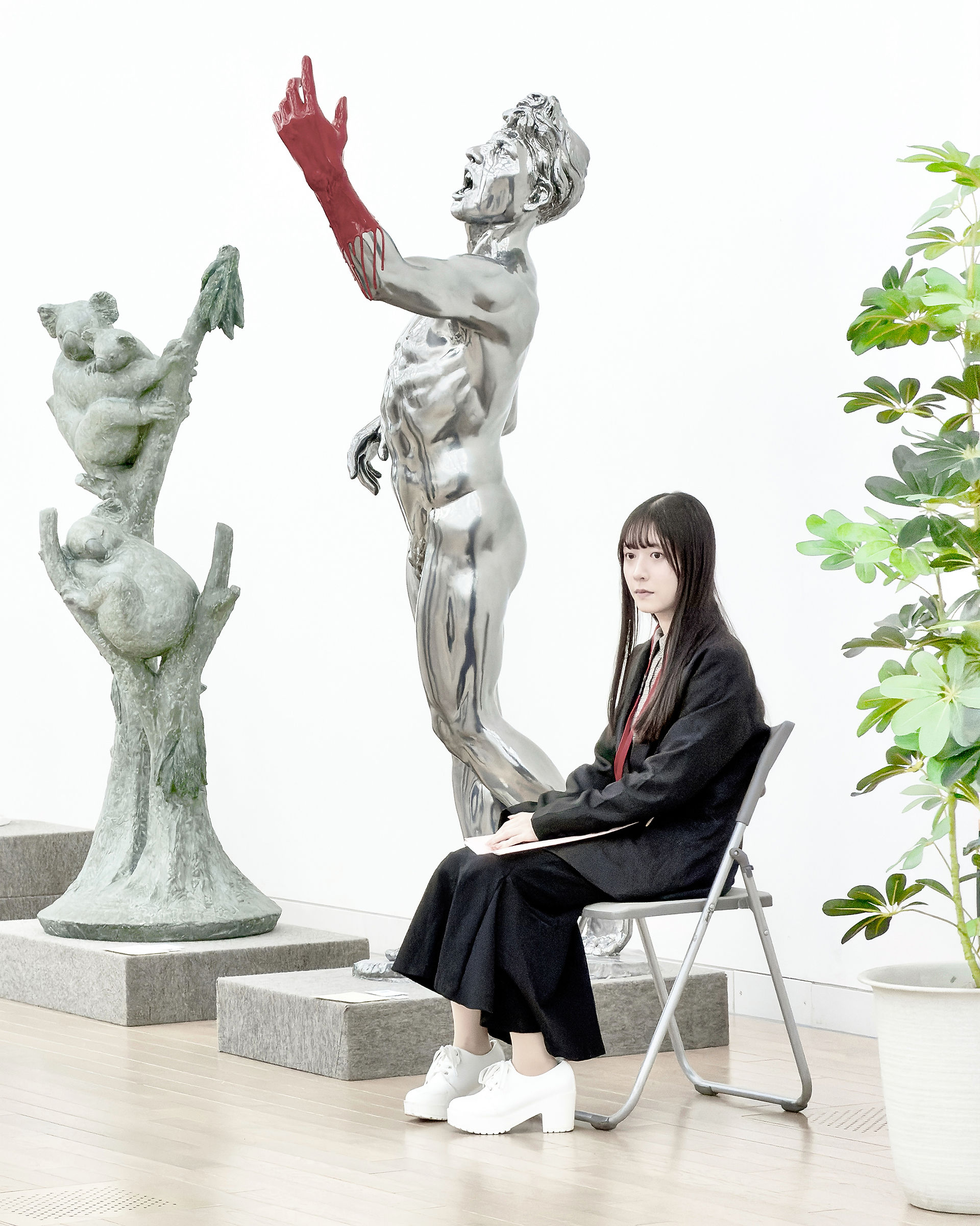 Art Exhibit at the National Art Center Tokyo, Japan
