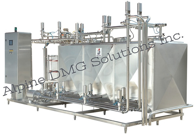 Alpine Pack-CIP System in 3 types: Manual, Semi-Automatic and Full-Automatic
